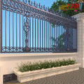 Modern Iron Fence for Balconies and Yards with Sleek Design Structural Integrity Easy Maintenance 3D Modeling