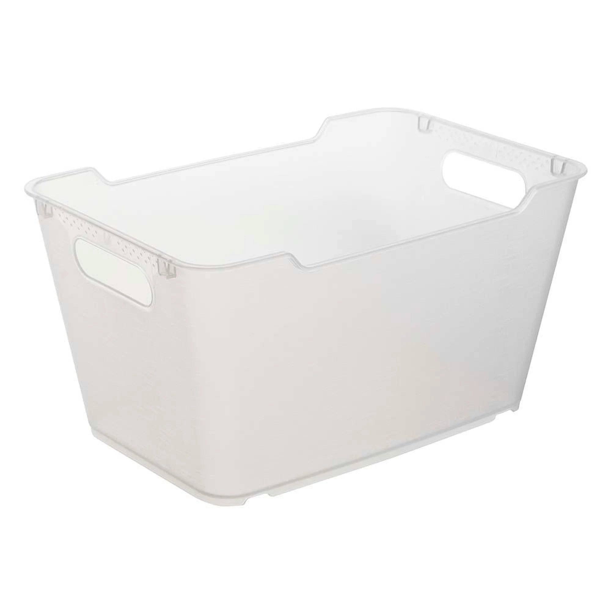 Storage Box Polypropylene 6 l Lotta Transparent 29.5x19x15 cm