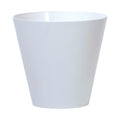 TUBUS 3.5L. flower pot dimensions (mm) 200x200x187 color White