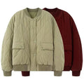 Foreign Trade Cross-Border Supply EU/US Style Cotton Loose Bomber - Casual Slim-Fitting Versatile Baseball Coat