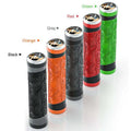 Comfortable Ergonomic Bike Handlebar Grips Single Lock Soft Non-Slip-Rubber Hand Grip BMX Mountain MTB Beach Cruiser Scooter
