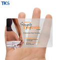 Custom Unique  Waterproof PVC Glossy Clear Business Card Transparent Name Card