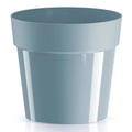 CUBE BASIC planter dimensions (mm) 235x235x216 color Light Grey