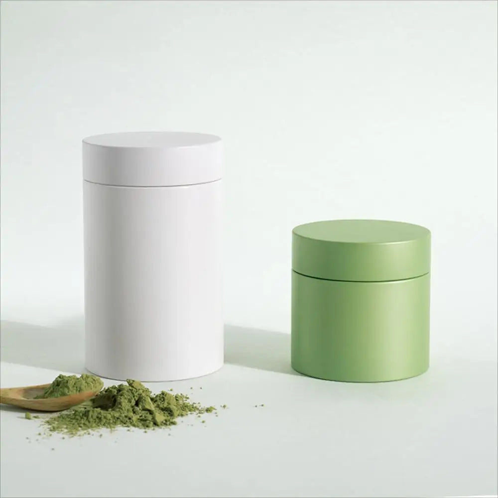 Tianhui Customizable Tins Round Airtight Tea Tin Canister Food Grade Airtight Matcha Tin Can