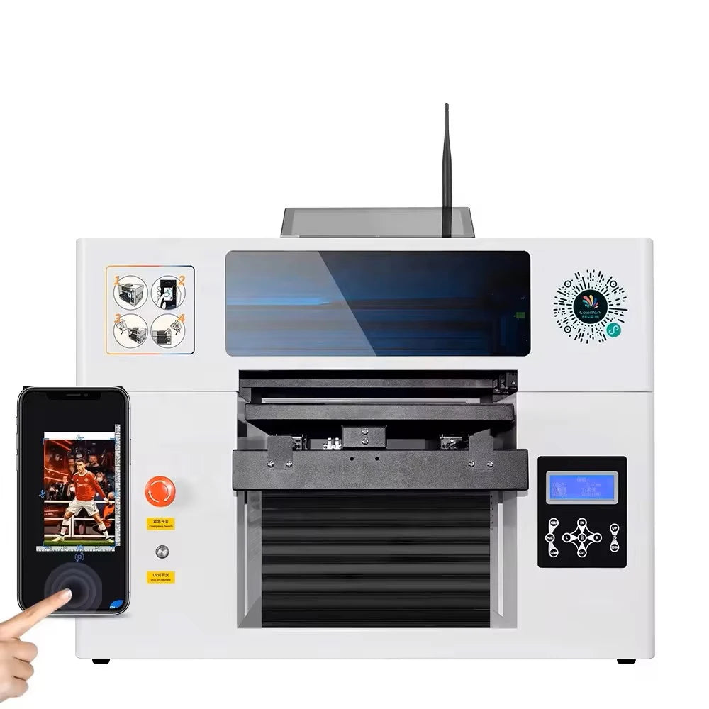 Epson High Precision Print Head UV Printer Printing Machine for Small Business