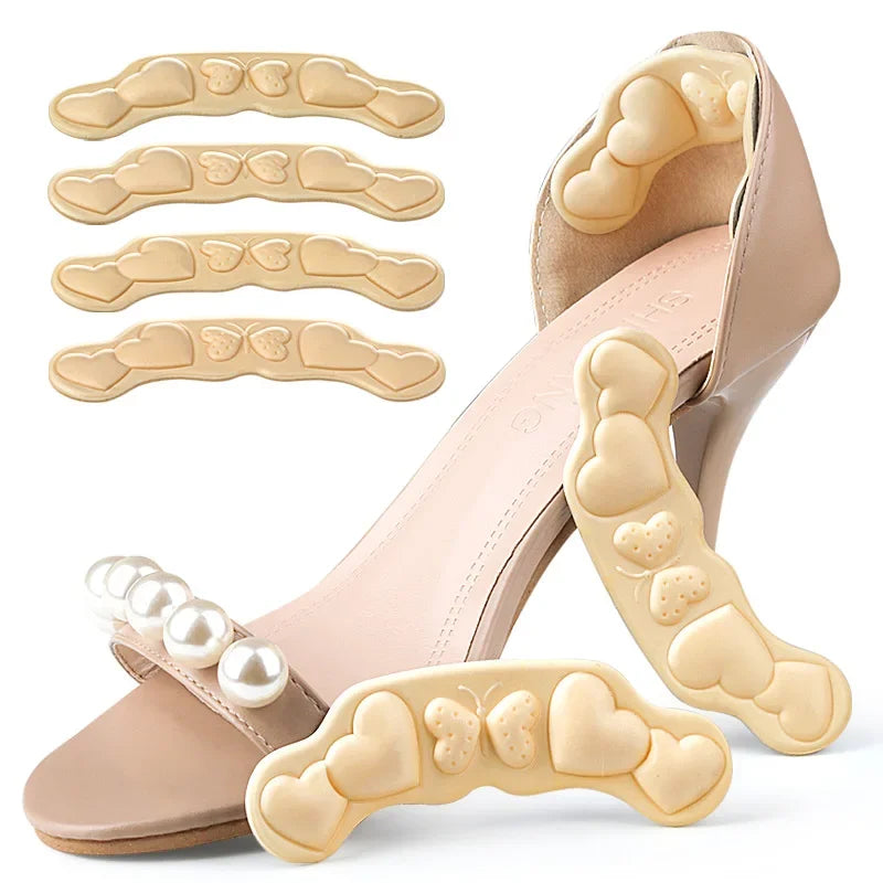 Melenlt Heel Stickers Anti Wear Shoe Inserts for Blister Protection Heel Grip Cushion Size Adjustment