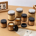 Yannoxi High-End Brown Cylinder Scented Soybean Wax Candles Jars Hot Selling Smokeless Fragrance Essential Oil for Christmas
