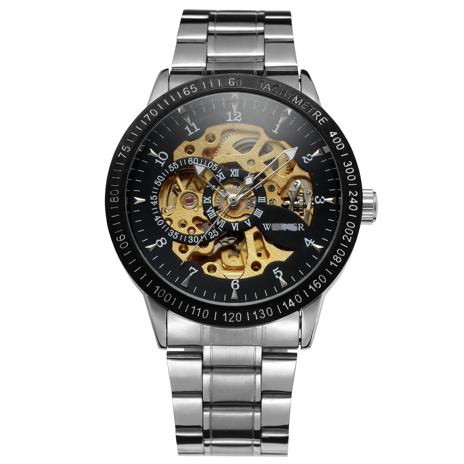 Fenyi Wholesale Men's Hollow Round Automatic High-end Business Casual Fashion Alloy Waterproof Mechanical Watch