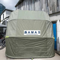 Amas All Weather Proof Cover Foldable Park Garage Car Shelter Canopy Garage Tent Carport Car Garage