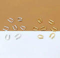 GP Wire Protectors Wire Guard Guardian Protectors Loops S925 Silver U Shape Clasps Connector Permanent Jewelry Chains Making