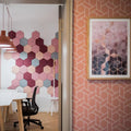 Colorful Decor Sound Absorbing V-Groove PET Felt Wall Acoustic Panels