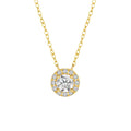 CANNER 925 Sterling Heart Fashion Necklaces for Women Day Pendent Dainty Womens Zircon Pearl Silver Necklace