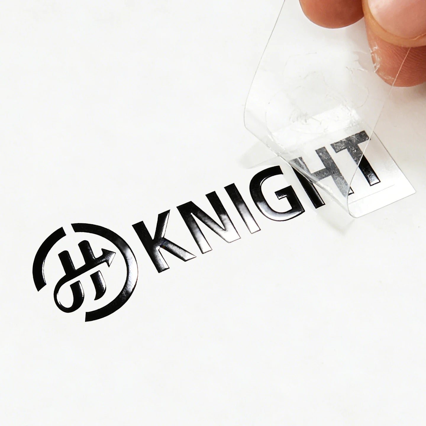 Customized Self-adhesive Laminate Stickers for Restaurant Logo & QR Code Waterproof Durable Vinyl Trademark Printing