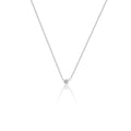 925 Silver Plated Zircon Necklace for Women Sparkling Trendy & Fashionable Hot Selling Jewelry