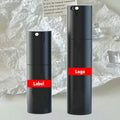 Customized 15ml 30ml 50ml Plastic Pp Edge Base Shape Snap Pump Mini Cream Serum Rotate Vacuum Airless Bottle for Skincare