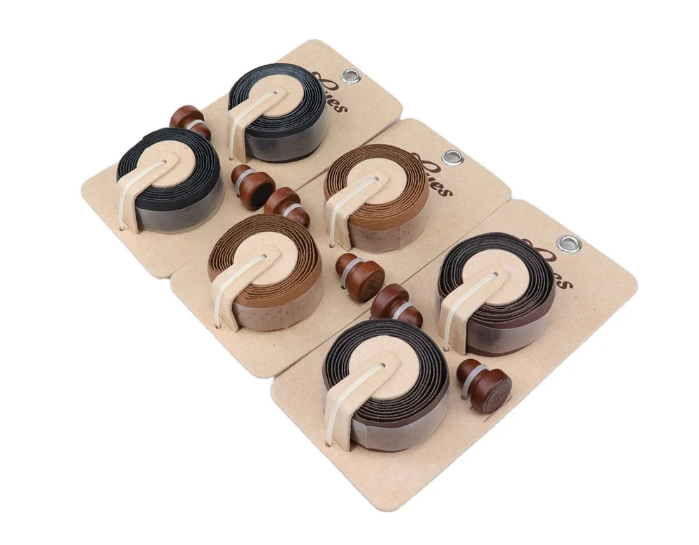 Taiwan Gyes GT-1AH 100% Cow Leather MTB BMX Road Bicycle Bar Tape 2000 30mm Bike Handlebar Tapes