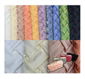 Organic Cotton Fabric Wholesale Satin Gloss Cross Satin Embossed Fabric Garment Handbag Upper Fabric