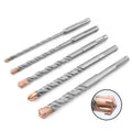 200mm Stone Drill Bit Single Piece SDS Shank Cross Cutter Tungsten Carbide Tip Hammer Drill Bits for Masonry Concrete