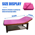 Disposable Massage Table Bed Sheet Massage Table Cover Waterproof and Oilproof Fleece Bed Sheet for Beauty Salon Spa