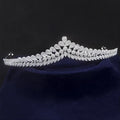 MOQ 2pcs Wholesale Jewelry Women Hair Accessories Bridal Crown Wedding