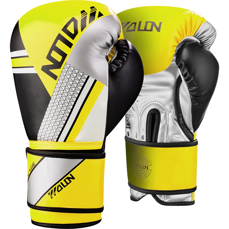 Pro 12oz 16oz Custom Logo Leather Boxing Gloves-Outdoor Daily Training Gloves