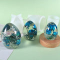 B-5570 Diy Egg Silicone Mold Crystal Glue Epoxy Resin Mould Home Decor Star Ball Desktop Decoration Pouring Candle Wax Mold