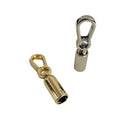Silver Gold Color Metal Lobster Clasp Snap Hook Clip Strap End Cap