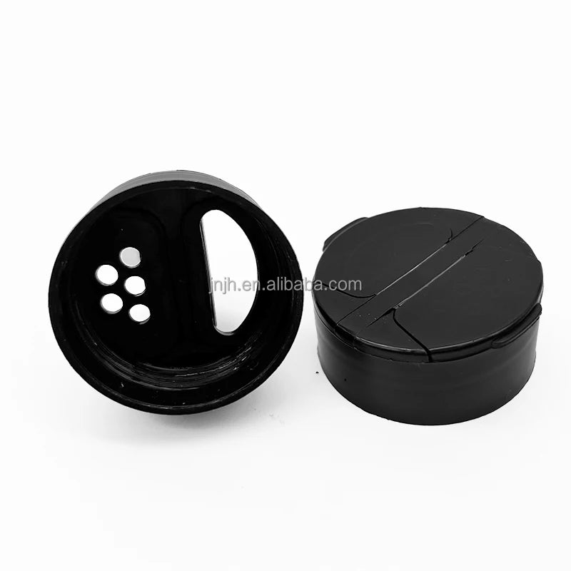 Food Grade PP butterfly Lids Flip Top Cap for Spice Shaker Bottle