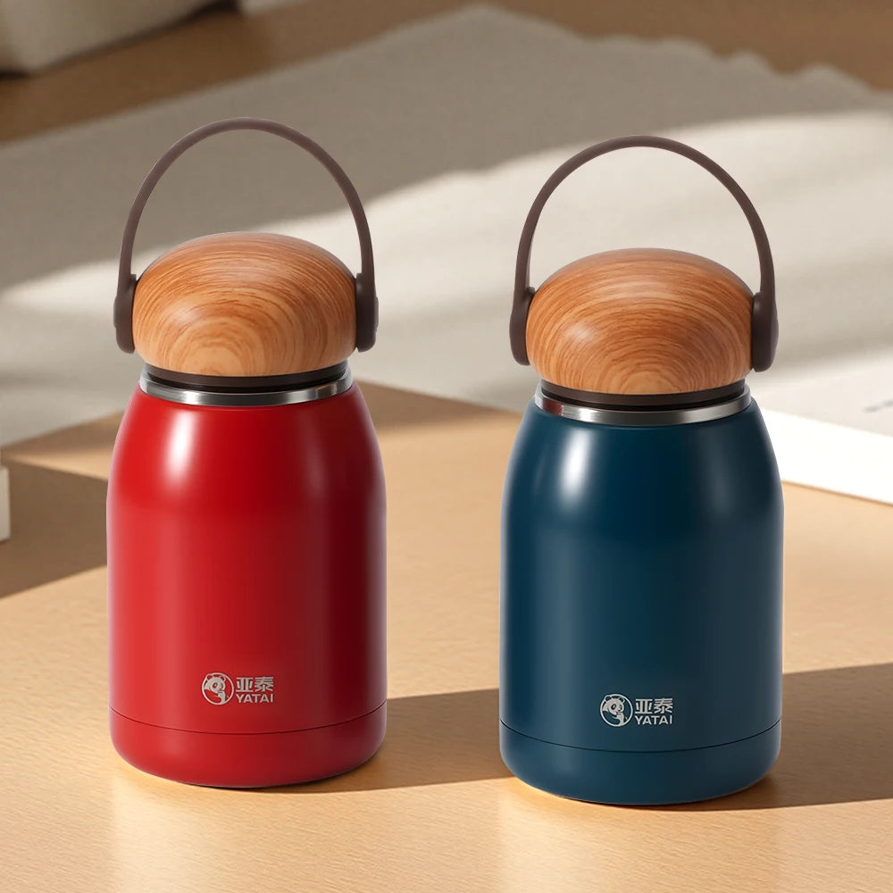 YATAI 330ml Tumbler Custom Stainless Steel Metal Mug Water Bottle 24H Hot/Cold Insulated with Handle and Lid Wholesale