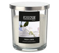 German Brand Fresh Linen Scented Luxury Aromatherapy Candles Long-Lasting Floral Fragrance Glass Jar Diwali Easter Thanksgiving