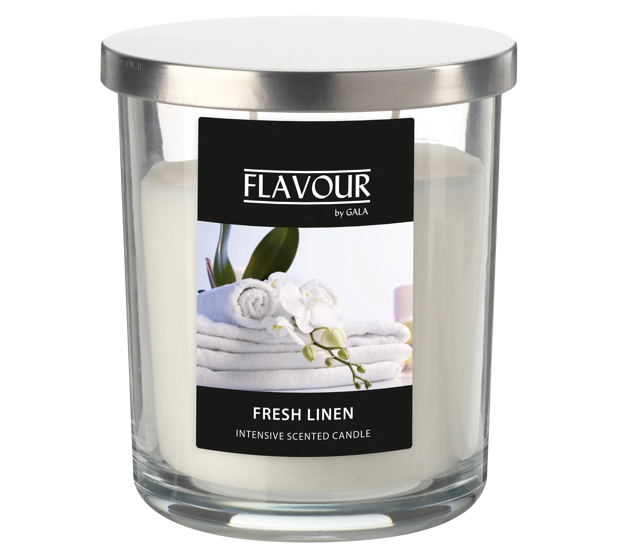 German Brand Fresh Linen Scented Luxury Aromatherapy Candles Long-Lasting Floral Fragrance Glass Jar Diwali Easter Thanksgiving
