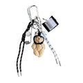HOT Miu Series Bag Pendant Sausage Dog Doll Hanging Ornament Schoolbag Car Hanging Rope High-end Keychain Baseball Accessories