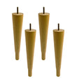 Eco-Friendly Customizable Solid Wood Sofa Legs Durable Vietnam Metal Screws Stable Table Cabinet Bed Outdoor Hotel for Kitchen