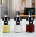 Aikeyi Kitchen Spice Jar Pepper Shaker Scoop Cover High Borosilicate Glass 250ml Eco-Friendly Transparent Customized Logo