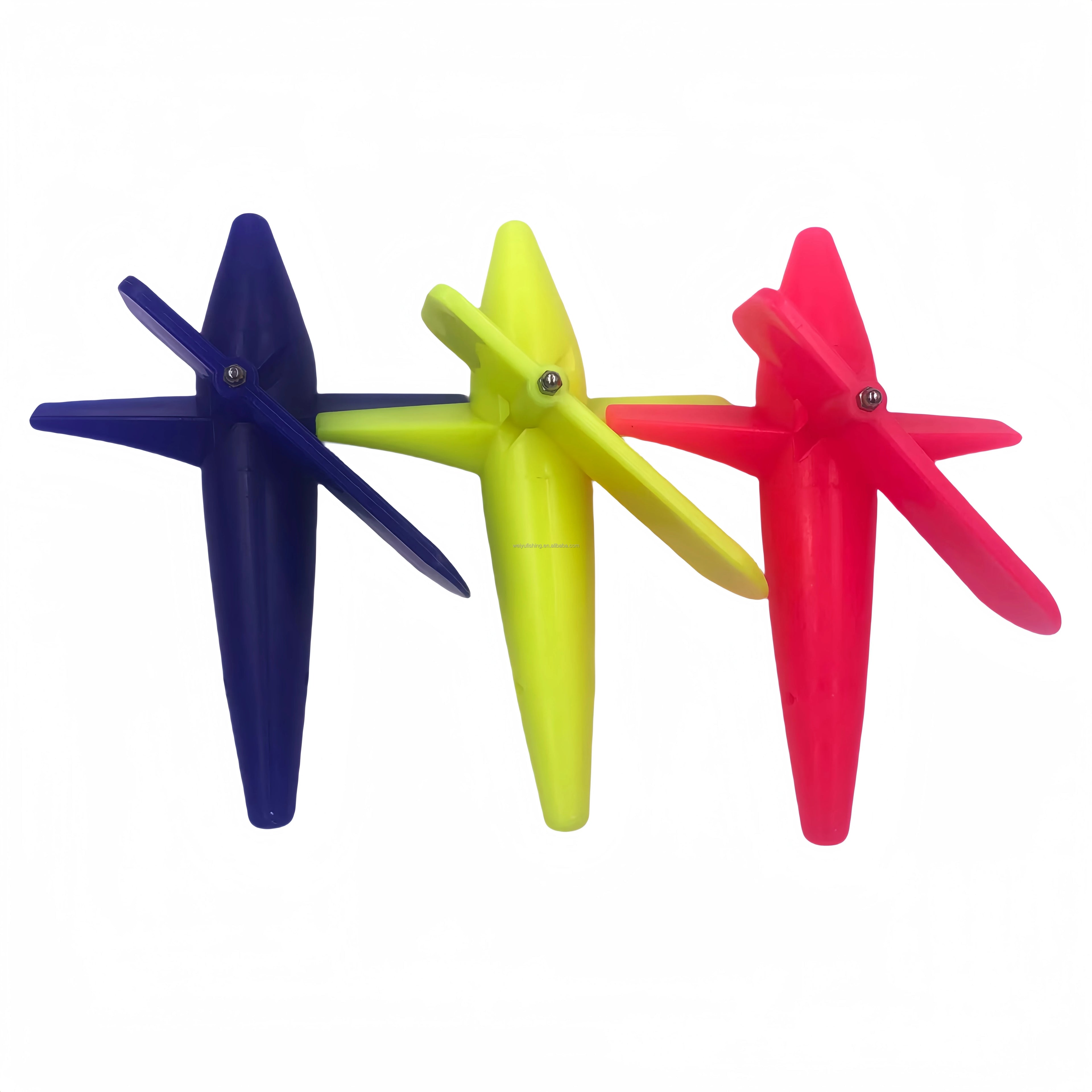 NEW 7inch Offshore Trolling  Spread bar Birds Side tracker Teaser Bird  Solid Plastic Directional Bird with Adjustable Rudder