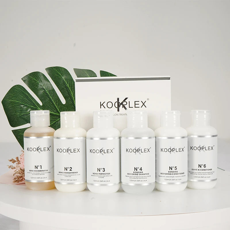 Kooplex Organic Repairing Builder Rebonding Cream Chemically Treated Hair for Bond Repair and Frizz Reduction