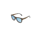 Imperio Hammer Natural Wood Unisex Fashion Adult Sunglasses-Polarized UV400 Protection 50mm Eye Size 21mm Bridge Width Light
