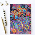 R-NB004-039  Custom Adults Diary Leather Notebook Handmade Diamond Painting Notebook