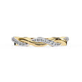 18k Gold Lab Grown Diamond Solitaire Engagement Ring with Brilliant Cut Twist Design IGI Certified Luxury Fine Jewelry for Women