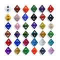 Bulk Wholesale 500pcs Mixed Style Polyhedral 8 Sided Acrylic D8 Dice Eco-Friendly & Durable for DND Game