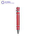 6 in 1 Pen Screwdriver Single Set Crv Bit Household Computer Repair Tool Pocket Pen Type Screwdriver for Gift