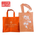 Customized Reusable Tote Shopping Bag Custom Printable Non Woven Bag Tote Reusable D Cut Non Woven Bag