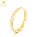 Trendy Grace Niche Stainless Steel Frosted Ring Female Fashion Advanced Design Twill Batch Couple's Ring Ornament