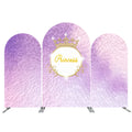 Gold Crown Princess for Birthday Party Arch Backdrop Cover Decoration Background Fabric for Festival Party Event