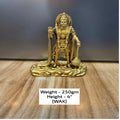 Custom Made Indian Religious Statues Lord Hanuman 4 Inches Wax Eco-Friendly Handmade Art Deco Design for Home Hotels Handmade