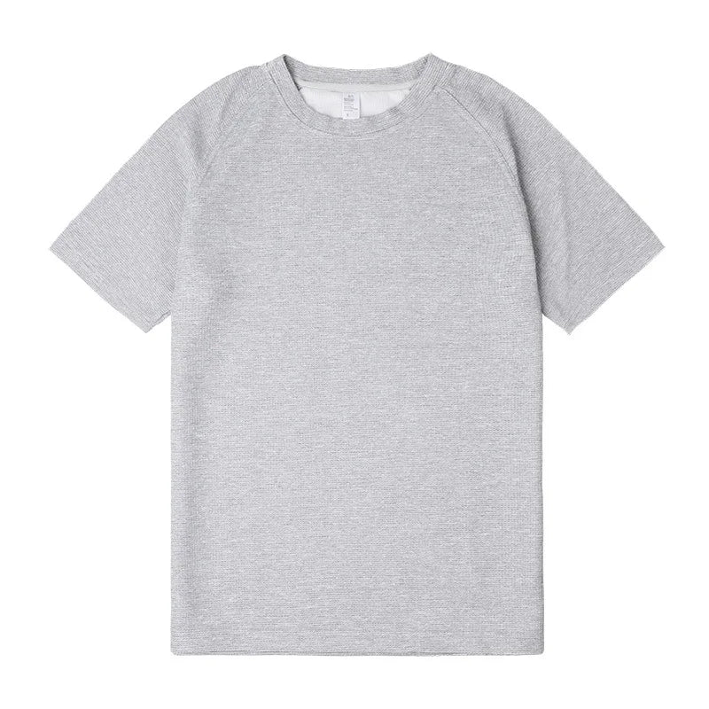 Wholesale Custom Blank Plus Size Black White Basic Plain Crew Neck Men Oversized Cotton T-Shirt
