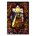 Solid Structure Stained Laminated Glass Decorative Window Screen Home Decor Butterfly Room Dividers