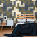Germany Made Modern Smoke-Proof Sound-Absorbing Photo Wallpaper Murals for Bedroom Living Room Hospital-Blue White Non Woven
