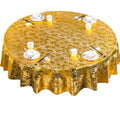 Waterproof Anti-Scald PVC Round Tablecloth Large Size Oil-Free Washable Thickened Tablecloth