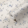 Germany Made Modern Floral Wallpaper Rolls-Non Woven Vinyl-10.05x0.53m-Abrasion-Resistant Sound-Absorbing Kitchen Living Room